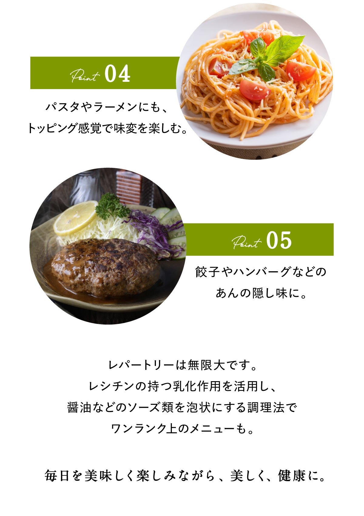 大豆レシチン　ハイ・レシチン　顆粒タイプ